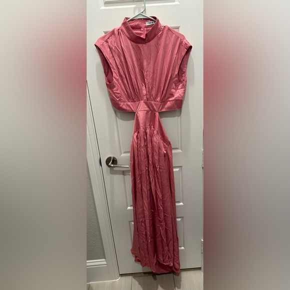 Billy J: Cindie Midi Dress - Pink - Picture 6 of 6